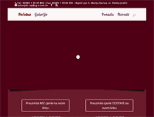 Tablet Screenshot of ladanjskiraj.com